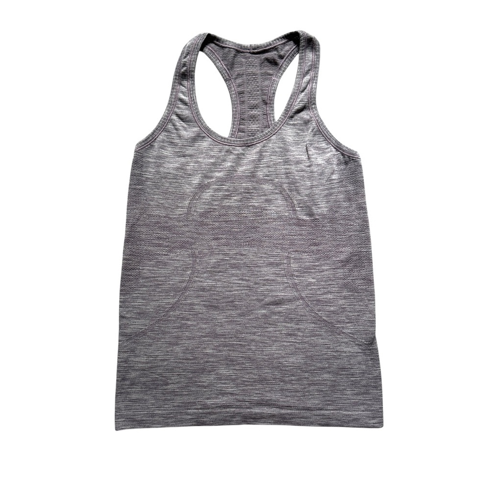 Lululemon Swiftly Tech Tank Purple/Gray‎ Size 6